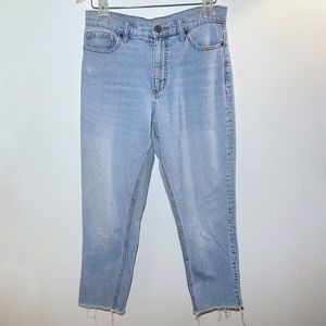 BDG Mom Jeans Size 27 Light Wash